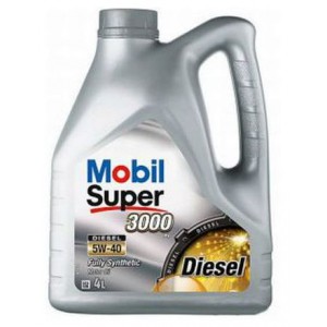Масло моторное Mobil Super 3000 Diesel 5W-40 4л